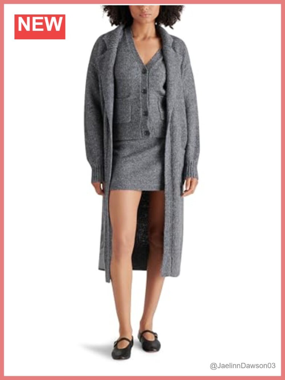 Steve Madden Apparel Marl Cardigan